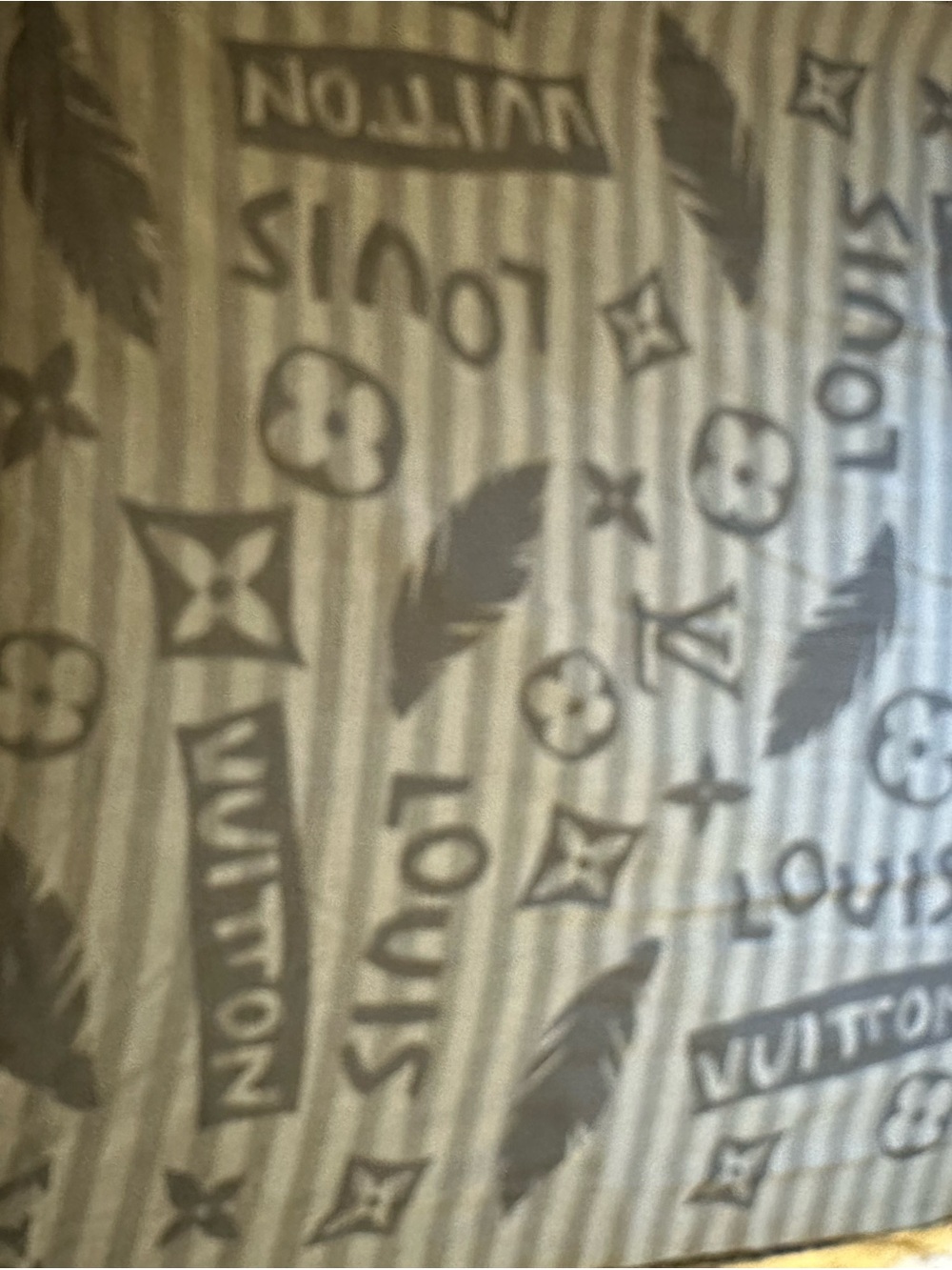 Louis Vuitton Giant Stripes Stole from Limited Beach Edition